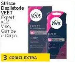 Sidis Strisce Depilatorie VEET offerta