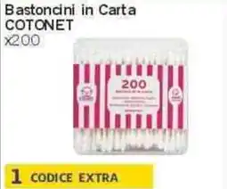 Sidis Bastoncini in Carta COTONET offerta