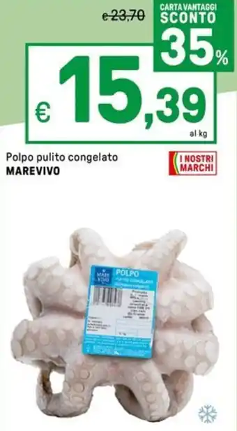 Iper La Grande Polpo pulito congelato MAREVIVO offerta
