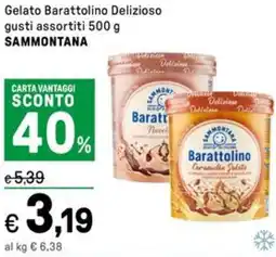 Iper La Grande Gelato Barattolino Delizioso SAMMONTANA offerta