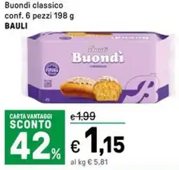 Iper La Grande Buondi classico conf. 6 pezzi BAULI offerta