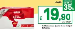 Iper La Grande Caffè macinato Qualità Rossa LAVAZZA offerta