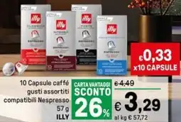 Iper La Grande 10 Capsule caffé compatibili Nespresso offerta