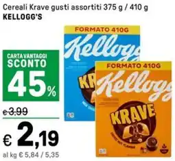 Iper La Grande Cereali Krave KELLOGG'S offerta