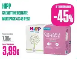 Medi-Market Hipp salviettine delicate multipack offerta