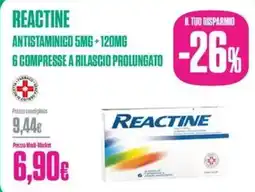 Medi-Market Reactine antistaminico 6 compresse a rilascio prolungato offerta