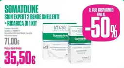 Medi-Market Somatoline skin expert 2 bende snellenti + ricarica di 1 kit offerta