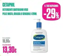Medi-Market Cetaphil detergente quotidiano viso pelle mista, grassa o sensibile offerta