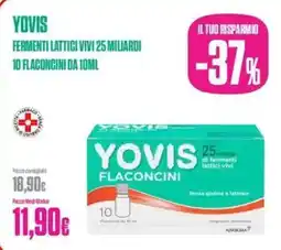 Medi-Market Yovis fermenti lattici vivi 25 miliardi 10 flaconcini offerta
