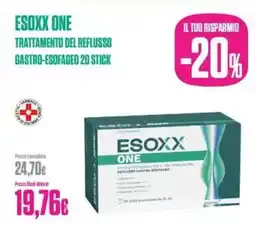 Medi-Market Esoxx one trattamento del reflusso gastro-esofaged 20 stick offerta