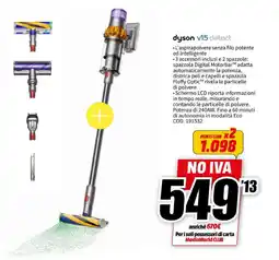 MediaWorld dyson v15 detect offerta