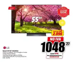 MediaWorld LG Smart TV 55" 55C55LA offerta