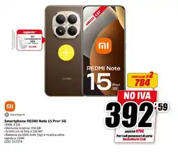 MediaWorld Xiaomi Smartphone Redmi Note 15 Pro+ 5G offerta
