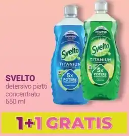 Tigotà SVELTO detersivo piatti concentrato offerta