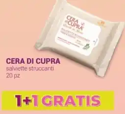 Tigotà CERA DI CUPRA salviette struccanti offerta