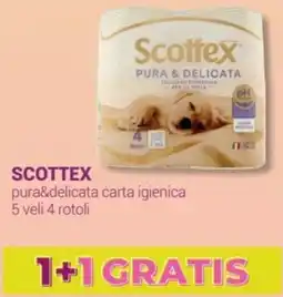 Tigotà SCOTTEX pura&delicata carta igienica offerta