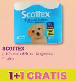 Tigotà SCOTTEX pulito completo carta igienica offerta