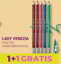 Tigotà LADY VENEZIA color line matita labbra/occhi offerta