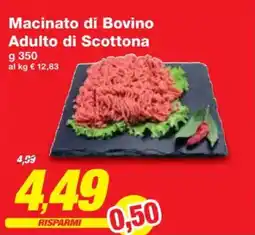 Prix Quality Macinato di Bovino Adulto di Scottona offerta