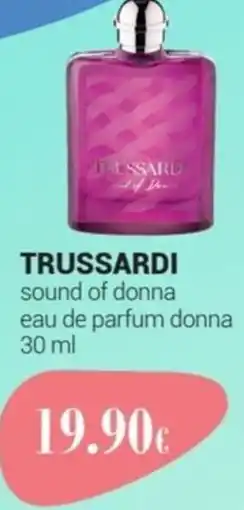Tigotà TRUSSARDI sound of donna eau de parfum donna offerta