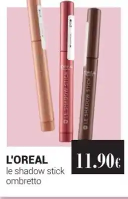 Tigotà L'OREAL le shadow stick ombretto offerta