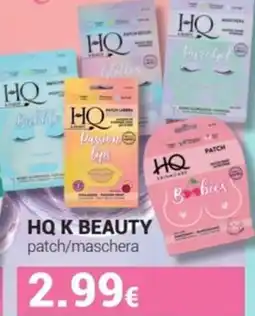 Tigotà HQ K BEAUTY patch/maschera offerta