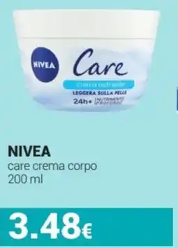 Tigotà NIVEA care crema corpo offerta