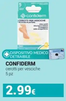 Tigotà CONFIDERM cerotti per vesciche offerta