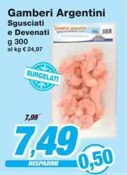 Prix Quality Gamberi Argentini Sgusciati e Devenati offerta
