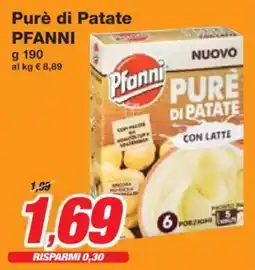 Prix Quality Purè di Patate PFANNI offerta