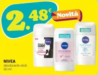 Tigotà NIVEA deodorante stick offerta