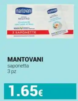 Tigotà MANTOVANI saponetta offerta