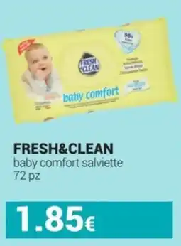 Tigotà FRESH&CLEAN baby comfort salviette offerta