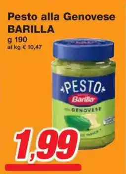 Prix Quality Pesto alla Genovese BARILLA offerta