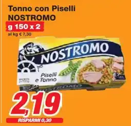 Prix Quality Tonno con Piselli NOSTROMO offerta