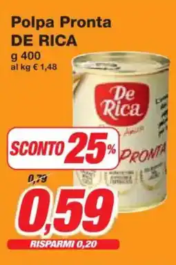 Prix Quality Polpa Pronta DE RICA offerta