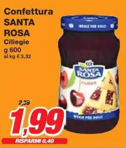 Prix Quality Confettura SANTA ROSA Ciliegie offerta