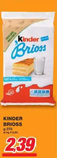 Prix Quality Kinder brioss offerta