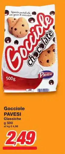 Prix Quality Gocciole PAVESI Classiche offerta