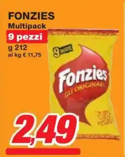 Prix Quality FONZIES Multipack offerta
