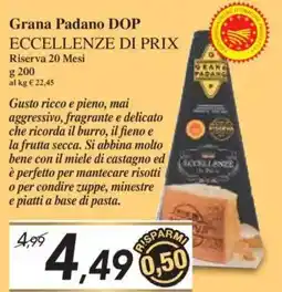Prix Quality Grana Padano DOP ECCELLENZE DI PRIX offerta