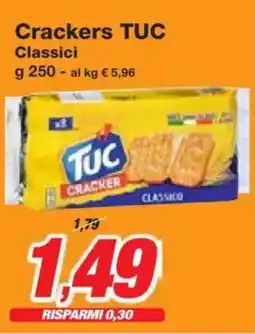 Prix Quality Crackers TUC Classici offerta