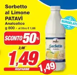 Prix Quality Sorbetto al Limone PATAVÌ offerta