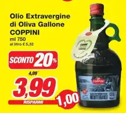 Prix Quality Olio Extravergine di Oliva Gallone COPPINI offerta