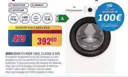 Trony BEKO BMW10149DB 10KG, CLASSE A-30% offerta