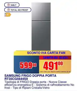 Trony SAMSUNG FRIGO DOPPIA PORTA RT35CG5644S9 offerta