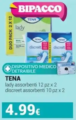 Tigotà TENA lady assorbenti, discreet assorbenti offerta
