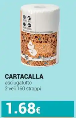 Tigotà CARTACALLA asciugatutto offerta