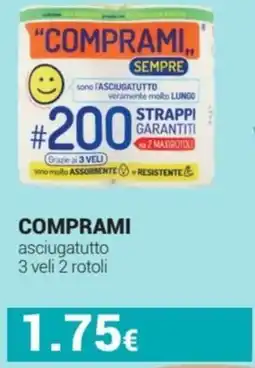 Tigotà COMPRAMI asciugatutto offerta