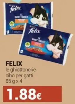 Tigotà FELIX le ghiottonerie cibo per gatti offerta